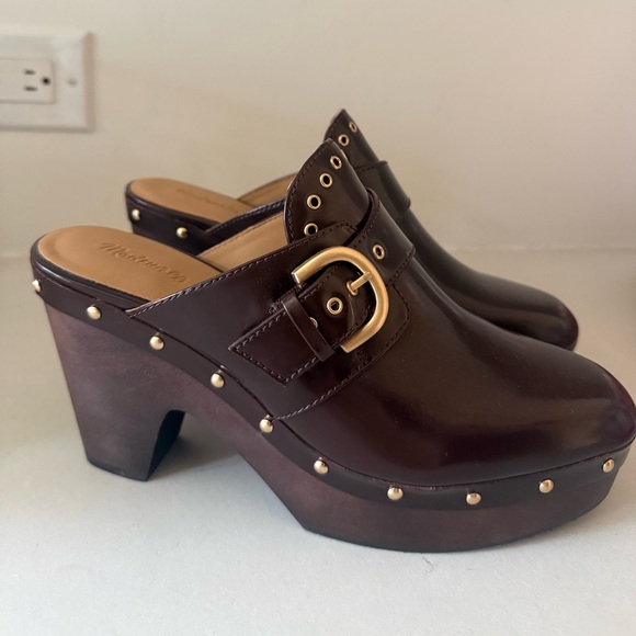Madewell The Wes Buckle-Strap Clog, new size 9 - Picture 5 of 10